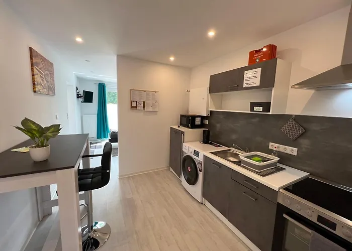Moderne Und Helle 1-zimmer-wohnung Fuer Feriengaeste, Monteure Und Beruflich Reisende Ls15 Single * Ottersberg